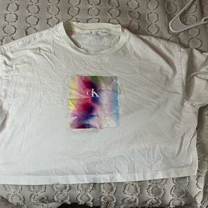 Calvin Klein crop top pride collection
